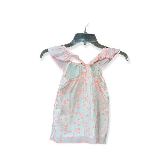 Sz6 Cherokee Pink & White Floral Print Tank Top - Picture 3 of 7